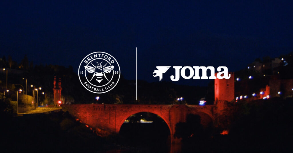 Joma patrocinador técnico Brentford FC: alianza oficial a partir de 2025