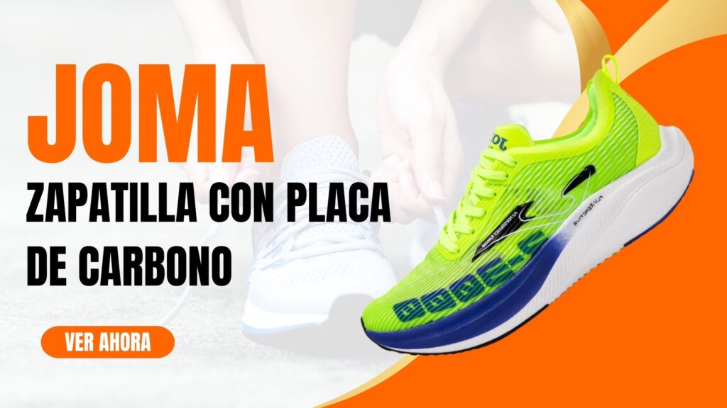 zapatilla con placa de carbono